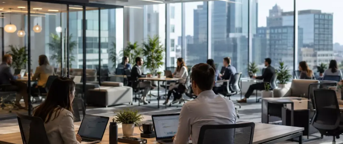 La nueva vida de las oficinas: Latinoamérica lidera la ocupación y Chile acelera su recuperación corporativa