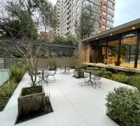 Terraza piscina  aire libre 