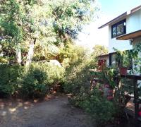 Jardín y terraza, al comedor.