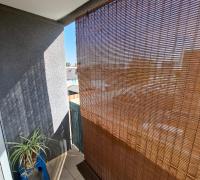 Amplia terraza con salida desde el living