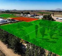 Parcelas industriales en venta en Lampa, terrenos de 5000 m² en sector Lo Echevers con conectividad estratégica.