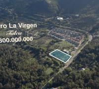 Terreno en venta en Talca, 5200 m² en Cerro de la Virgen con vistas a la cordillera e ideal para proyectos habitacionales.