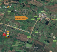 parcela distante a seis kilómetros de la localidad de Pelarco