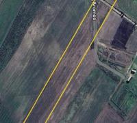 Mapa aéreo del campo 