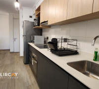 cocina amueblada y equipada