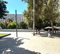 Exterior al norte la Casa de Gobierno (La Moneda)