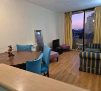 Espacioso living-comedor integrado con excelente iluminación natural y salida a terraza.