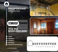 HOFFSTETTER PROPIEDADES VENDE !!!  oportunidad de inversión, propiedad de 772 M2 en una ubicación priviligiada de alta plisvalía ideal para usar como taller, fábrica de muebles,  gimnasio etc , la propiedad cuenta con casa a reparar luz trifásica estacionamientos, galpón, bodega y su valor es conversable 