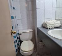 Segundo baño, puede ser para el segundo dormitorio o de visita, ya que se encuentra fuera de la habitación