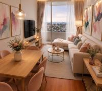 LIVING DECORADO REFERENCIAL
