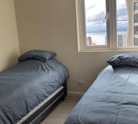 Segundo dormitorio se aprecia con 2 camas de plaza y media cada una, perfectamente cabe una cama de 2 plazas
