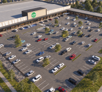 Oportunidad de arriendo en Strip Center Puerto Linares, en Av. León Bustos 1096, en la ciudad de Linares, Región del Maule, con amplia cobertura de la demanda local y zona de crecimiento comercial sostenido.