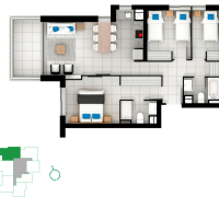 planta departamento