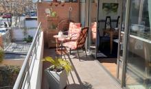 Terraza, living-comedor