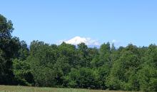 vista al volcan