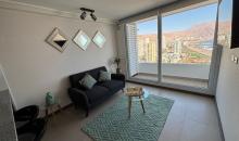  Departamento luminoso , amoblado y acogedor  con una vista preciosa de día y de noche 