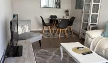 Cómodo livingcomedor con salida a terraza