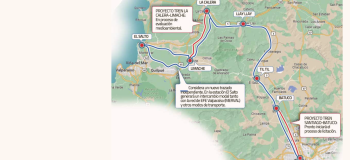 Ruta del tren Valparaíso-Santiago será por Tiltil y EFE administrará el servicio