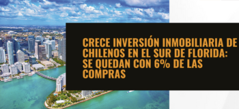 Crece inversión inmobiliaria de chilenos en el sur de Florida: se quedan con 6% de las compras