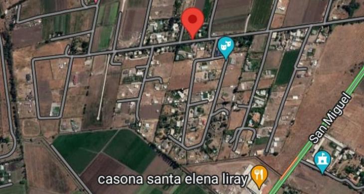 Santa Elena Sur. Plano de Ubicacion. Vecinos en todos los deslindes