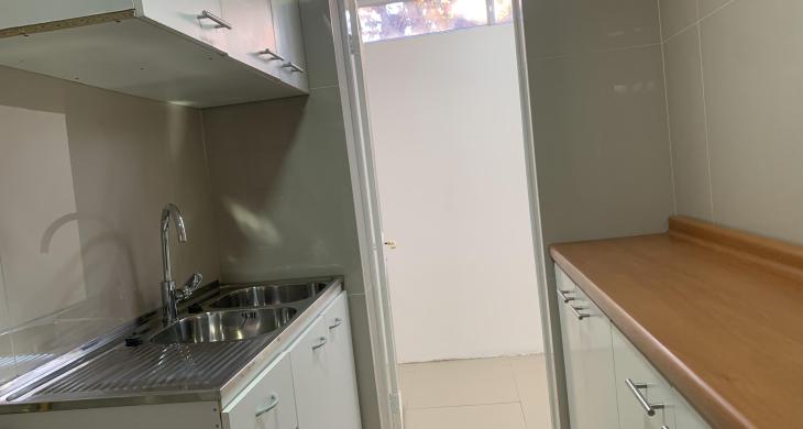 cocina -logia remodelada