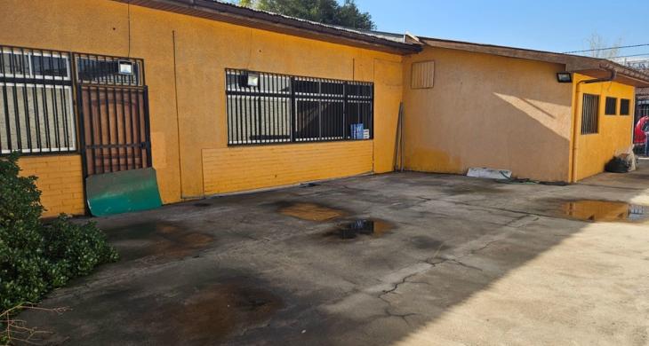 Sector de estacionamientos desde el interior