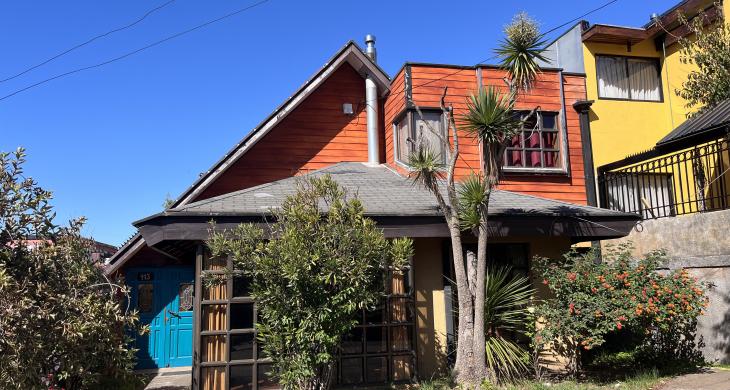 Fachada de la casa