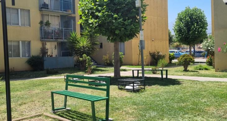 Áreas verde del condominio
