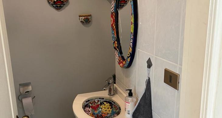 baño visita