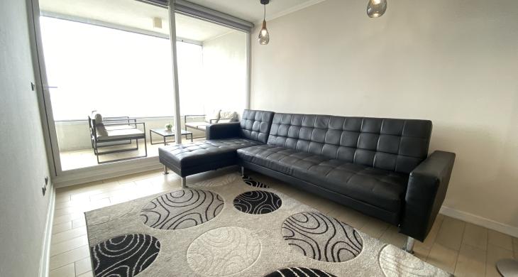 living y terraza cerrada