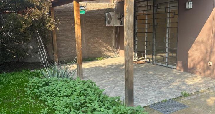 Jardín y terraza interior