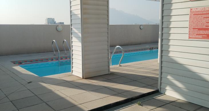 Piscina en azotea 
