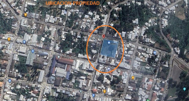 UBICACION SITIO EN CENTRO NACIMIENTO