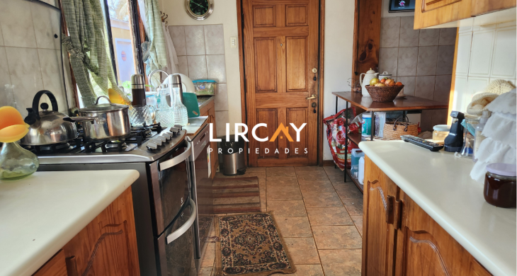 cocina con muebles