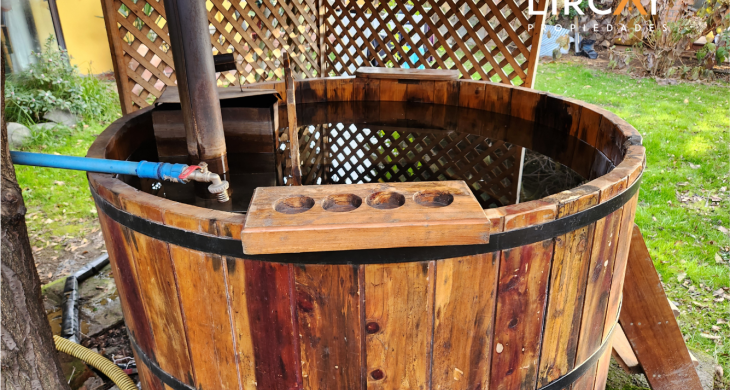 tinaja de madera