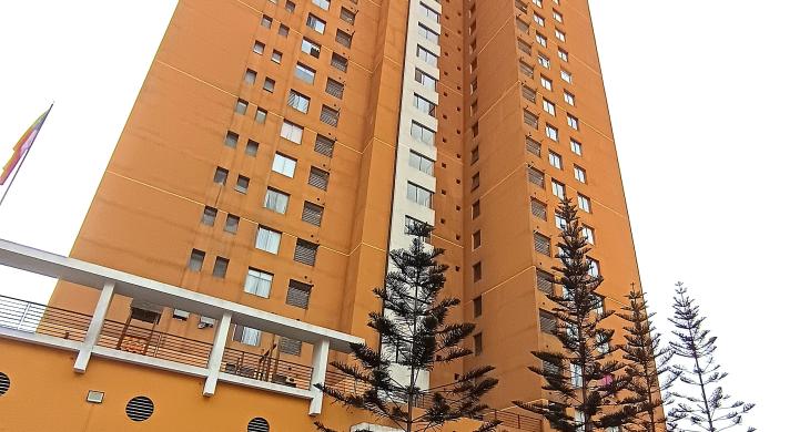 Fachada, vista exterior del edificio