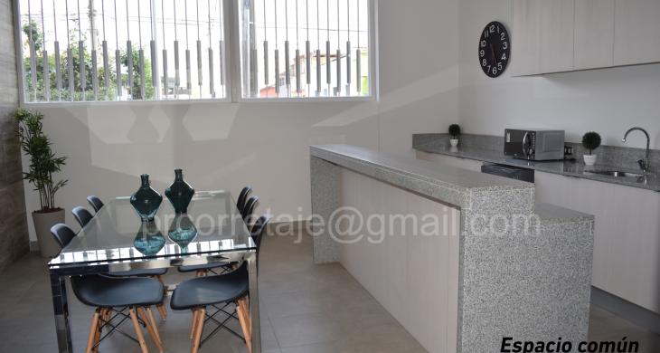 Espacio común - salón gourmet