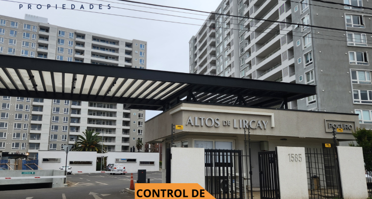 conserjería con control de acceso