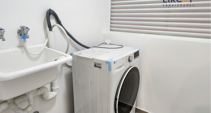 lavadora/secadora instalada