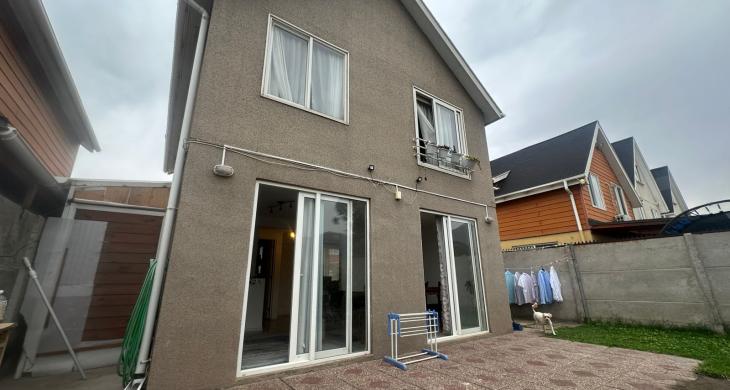 Vista de la casa parte posterior