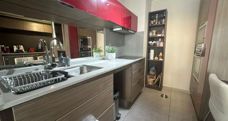 Distribución inteligente que permite integrar lavavajillas sin intervenir el mobiliario.