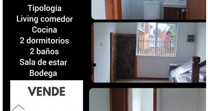 Hoffstetter propiedades vende!!! Acogedora y con excelente conectividad, casa ubicada en la ciudad de Lautaro , en la Villa Samuel fuentes, sector muy tranquilo 