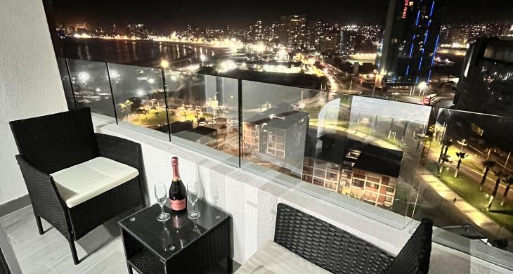 Hermosa vista nocturna 