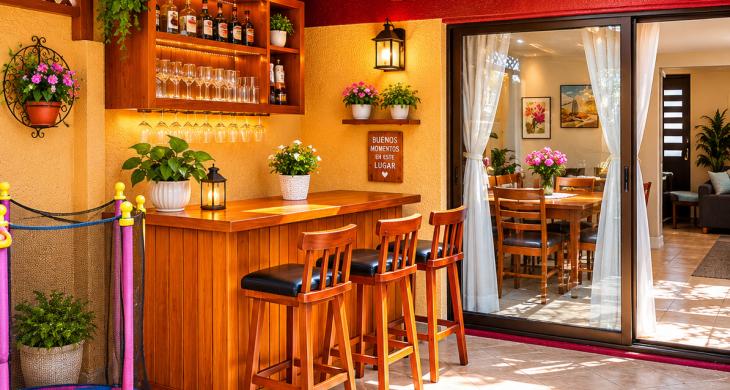 Bar en terraza