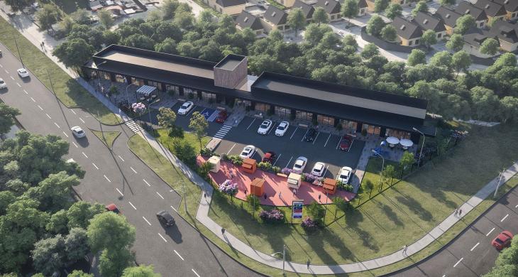 Oportunidad de arriendo en Strip Center Huertos de Linares, ubicado en el cruce de Camino Yerbas Buenas con Av. Circunvalación Norte, en un nodo estratégico de conectividad periurbana en Linares, con potencial de captura de flujo vehicular interurbano.