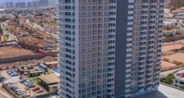 En el mejor sector de la ciudad, se conforma un barrio muy exclusivo. Sector Llacolen. Acá se emplaza  condominio Palmas del Sur II, con orientación sur, vista directa al mar, una gran oportunidad para invertir.