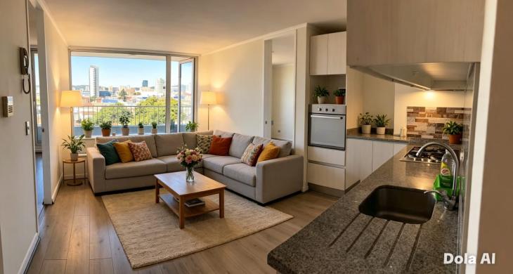 LIVING DECORADO REFERENCIAL
