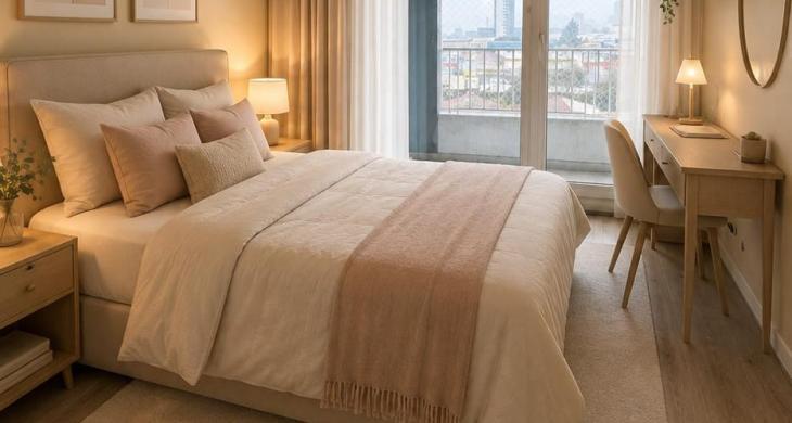 DORMITORIO DECORADO REFERENCIAL
