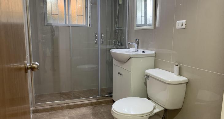 baño principal remodelado