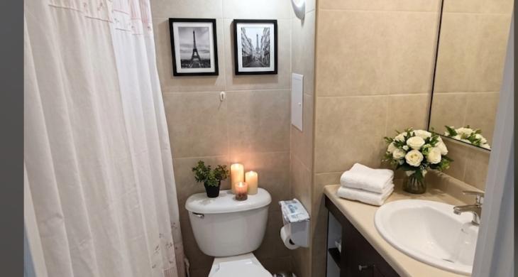 Baño completo de la habitación en suite